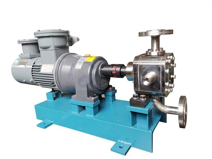 High Quality Conveying Asphalt Pump Petrochemical Heat Preservation Gear Pump