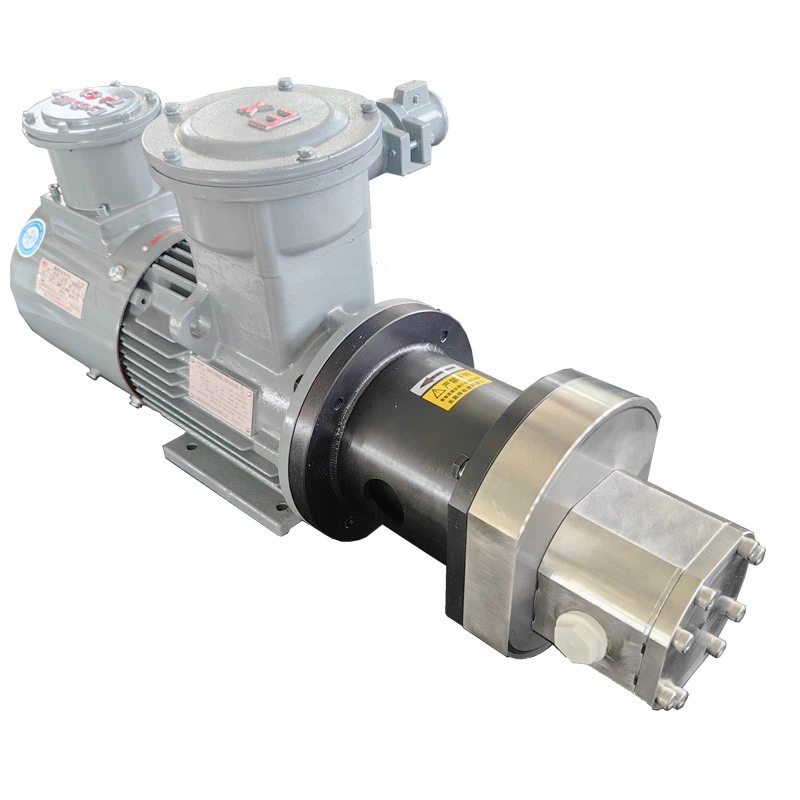 high viscosity pump with magnetic coupling -1